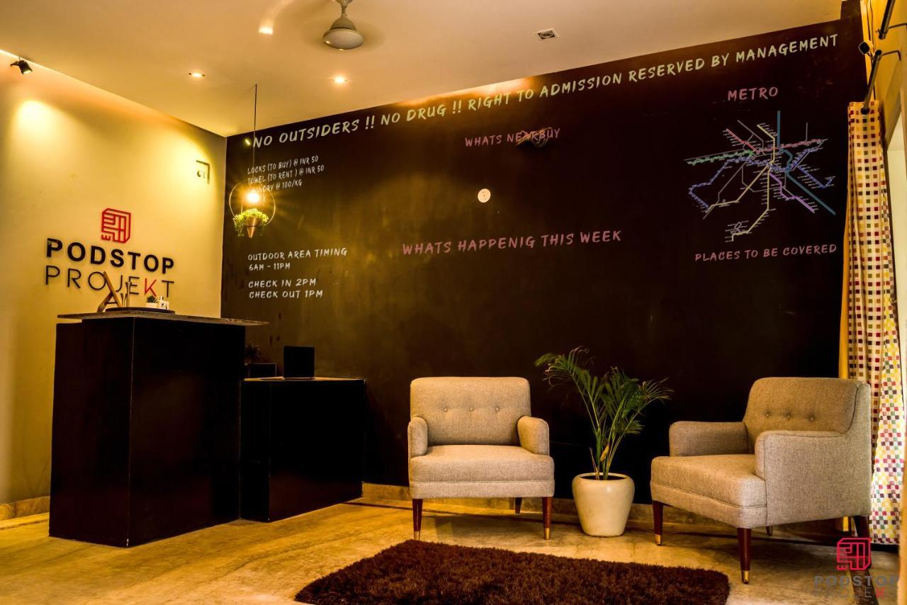 Podstop Projekt Hostel Új-Delhi Kültér fotó