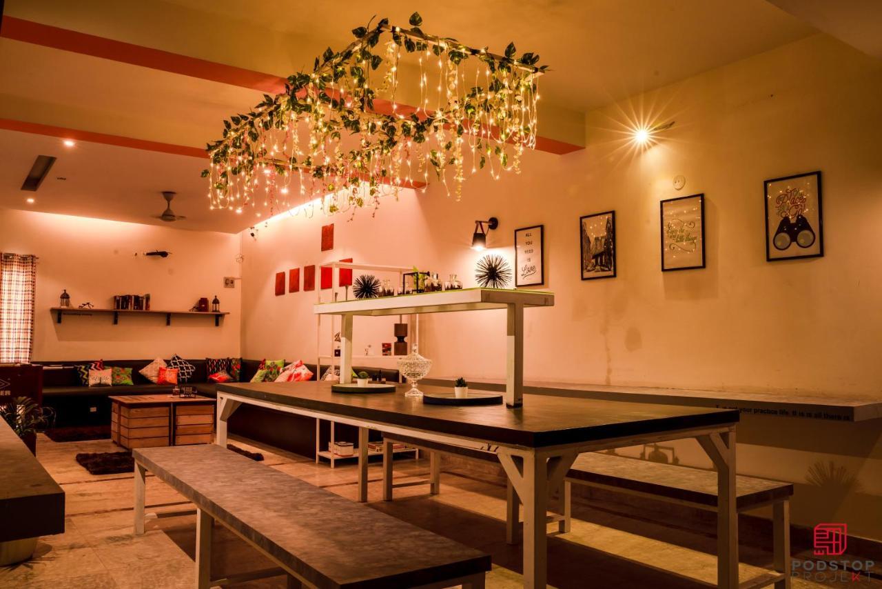 Podstop Projekt Hostel Új-Delhi Kültér fotó