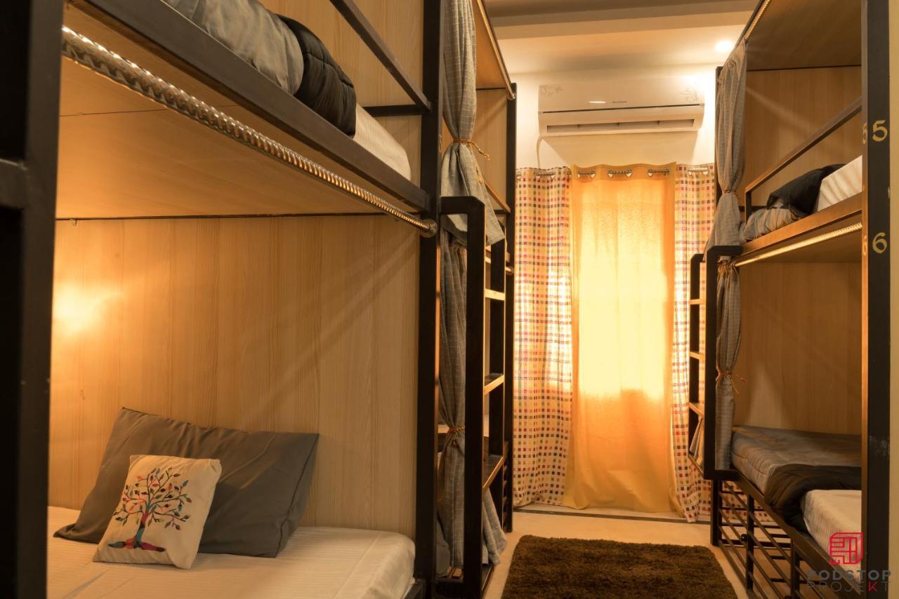 Podstop Projekt Hostel Új-Delhi Kültér fotó