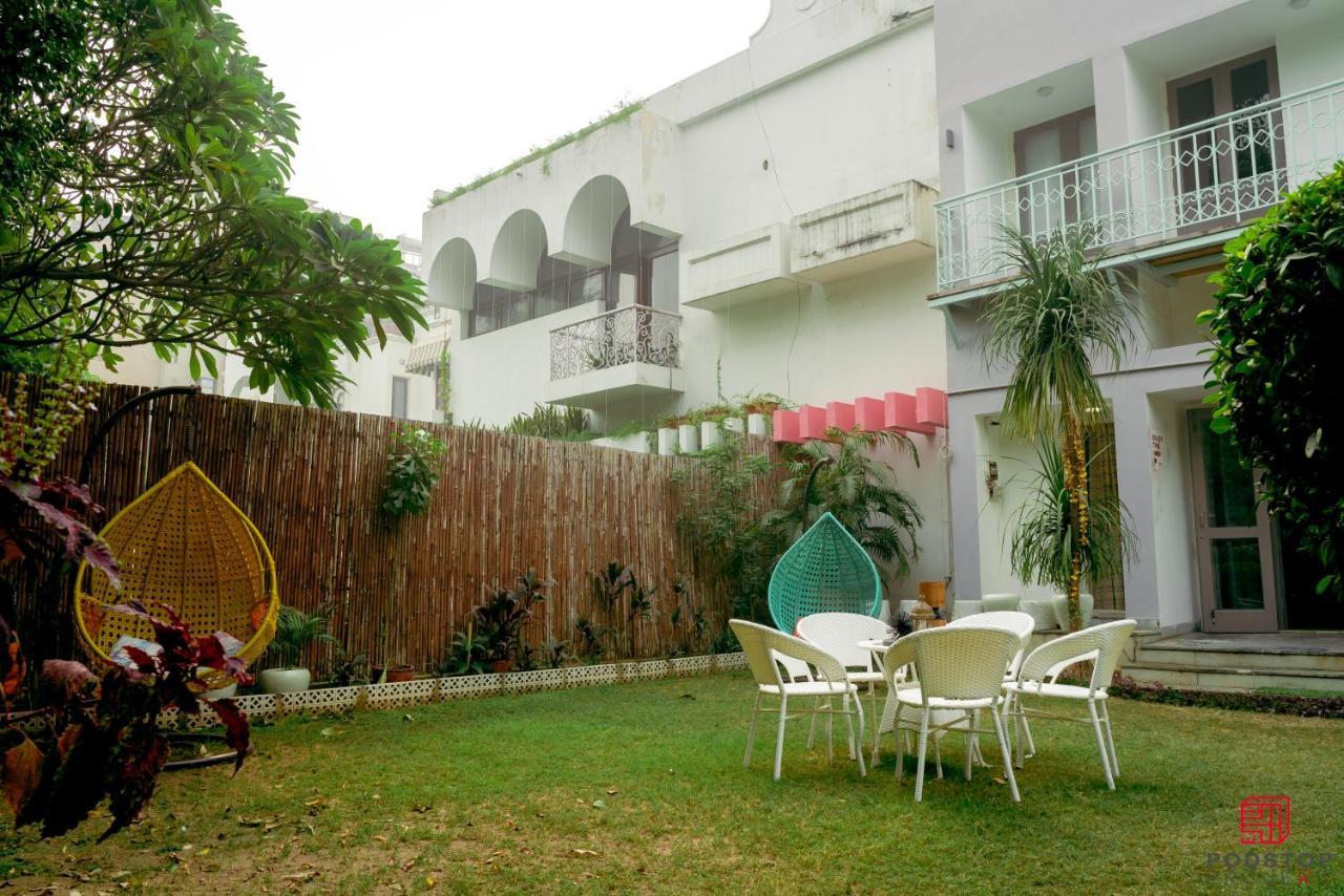 Podstop Projekt Hostel Új-Delhi Kültér fotó